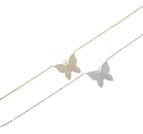 Bailey Butterfly Necklace